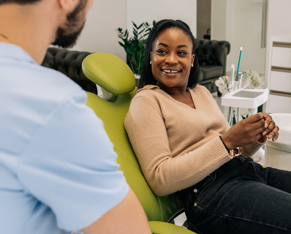 first visit at orthodontic office